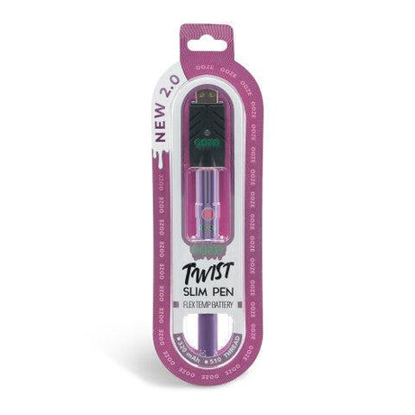 Ooze Twist Slim Pen 2.0 510 Thread Vaporizer Battery