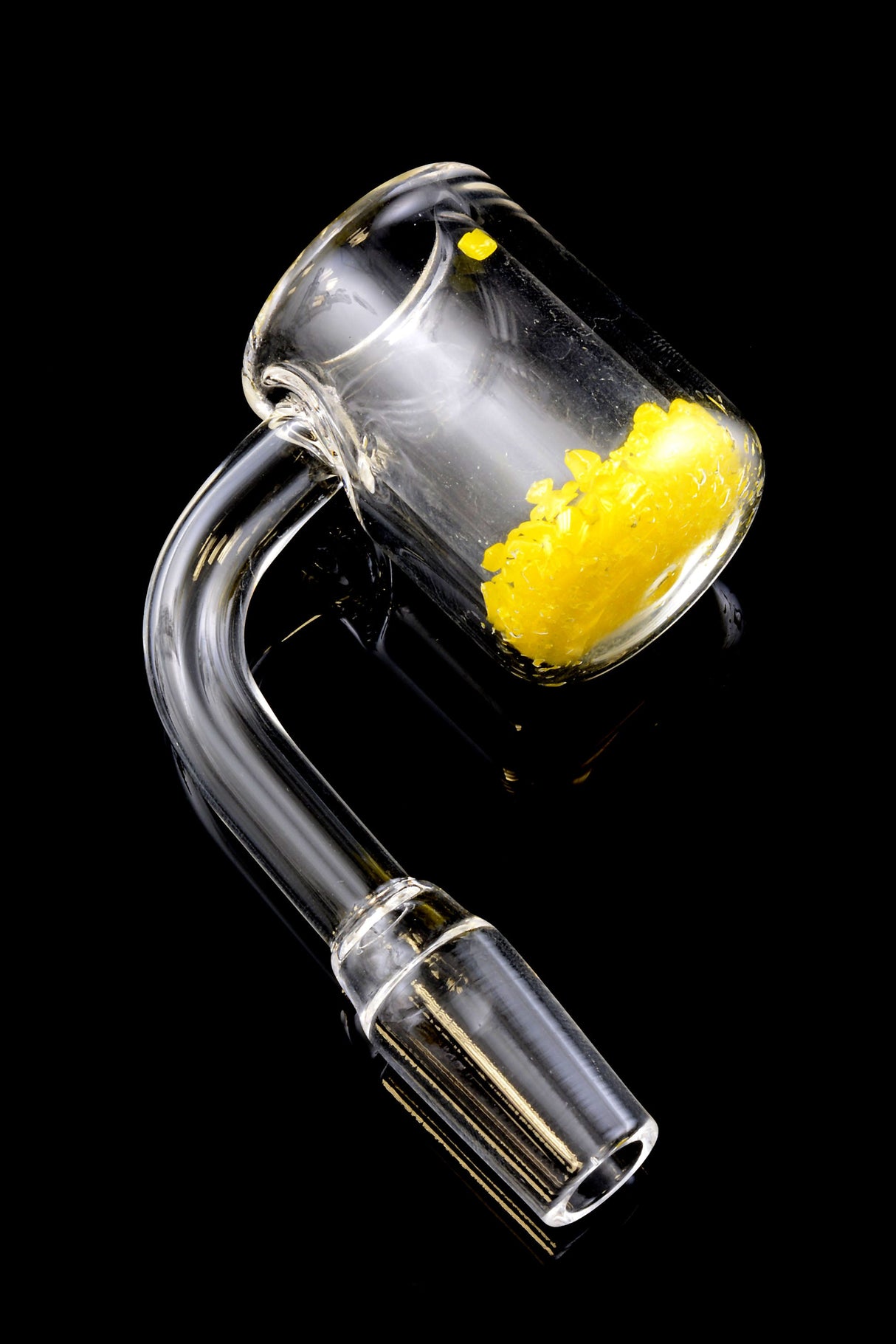 Quartz 14.5 mm Male 90° Thermochromic Banger – Domeless