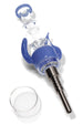 Glass Spiked Dab Straw Kit “Devil Horns” – 7½″