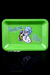 Small Art Metal Rolling Tray – 7″ × 5″ – Select Design