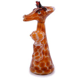 6" Mrs. Giraffe Glass Bubbler