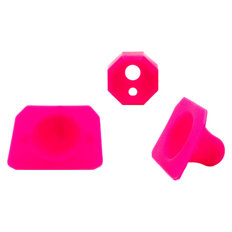 Dab Rite Pro Electric Pink Silicone Replacement Cover Set for Dab Rig Accessories