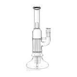 PILOTDIARY 12 Inch Tree Perc Bong with clear glass and measurements