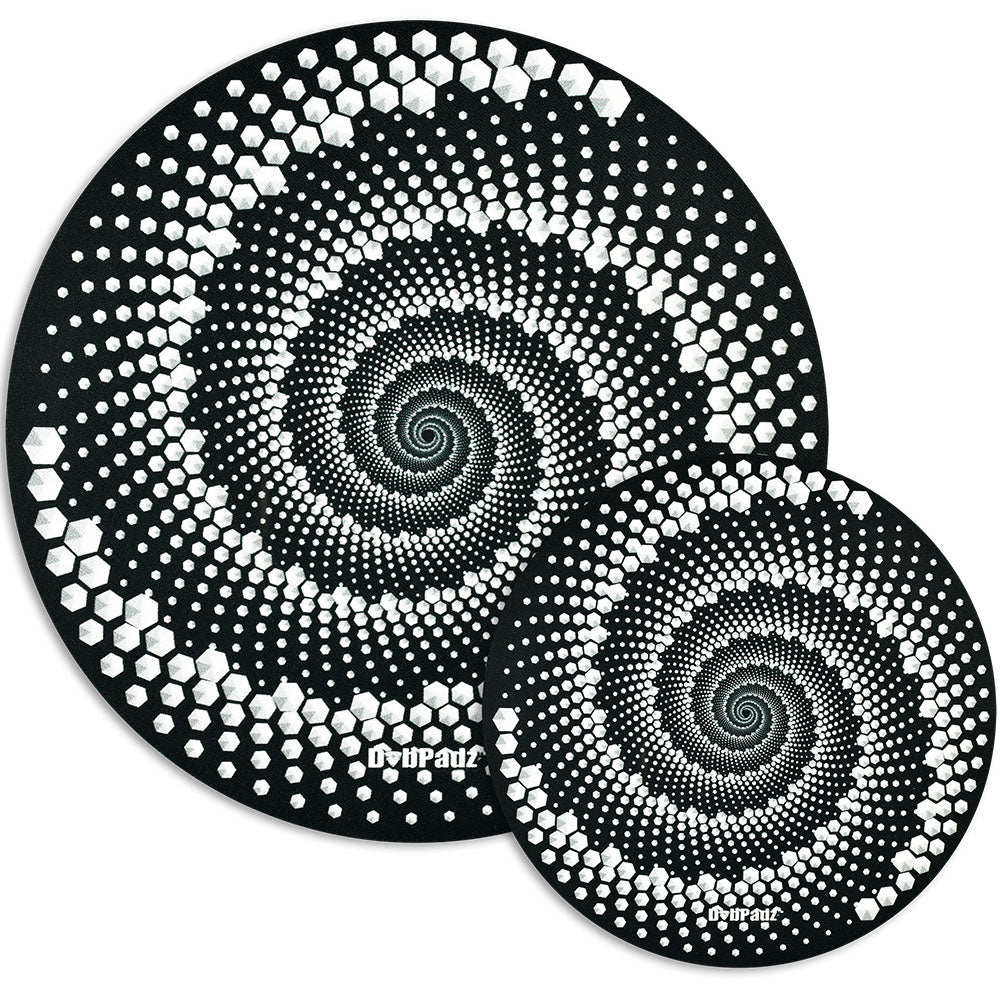 Dab Cloth DabPadz Fabric Top Rubber Dab Mat - Hexagon Spiral – DankGeek