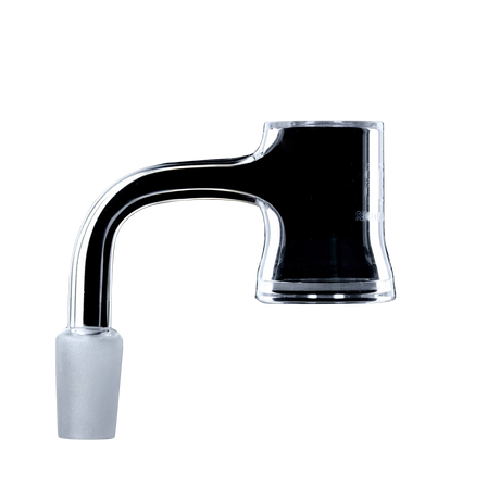 DANK BANGER Quartz Banger Hanger, 90 Degree Male Joint for Dab Rigs, Isolated on White