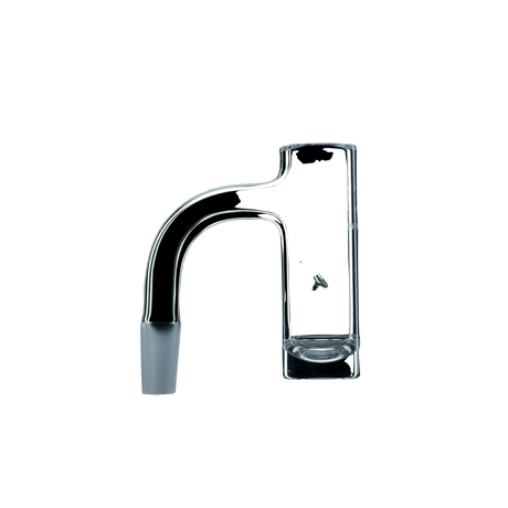DANK BANGER Quartz Hybrid Spinner Banger Combo, 90 Degree Joint, Front View