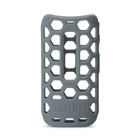 DaVinci IQ Glove in Grey, Silicone Protective Cover for Vaporizers, Front View
