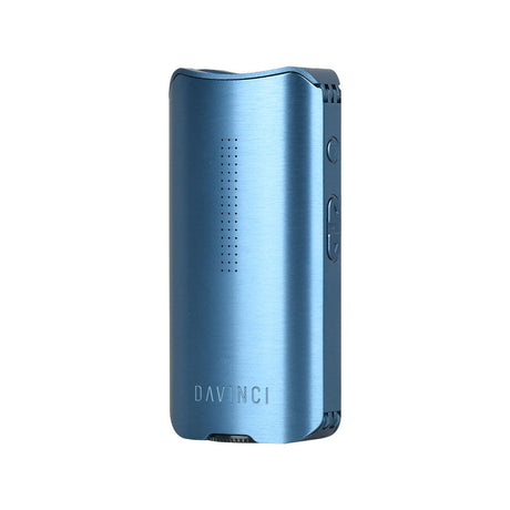 DaVinci IQ2 Dual Use Vaporizer in Blue - Front View on White Background