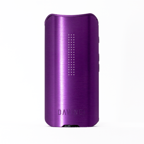 DaVinci iQ2 Vaporizer in Magenta, Portable Design with LED Display - Front View