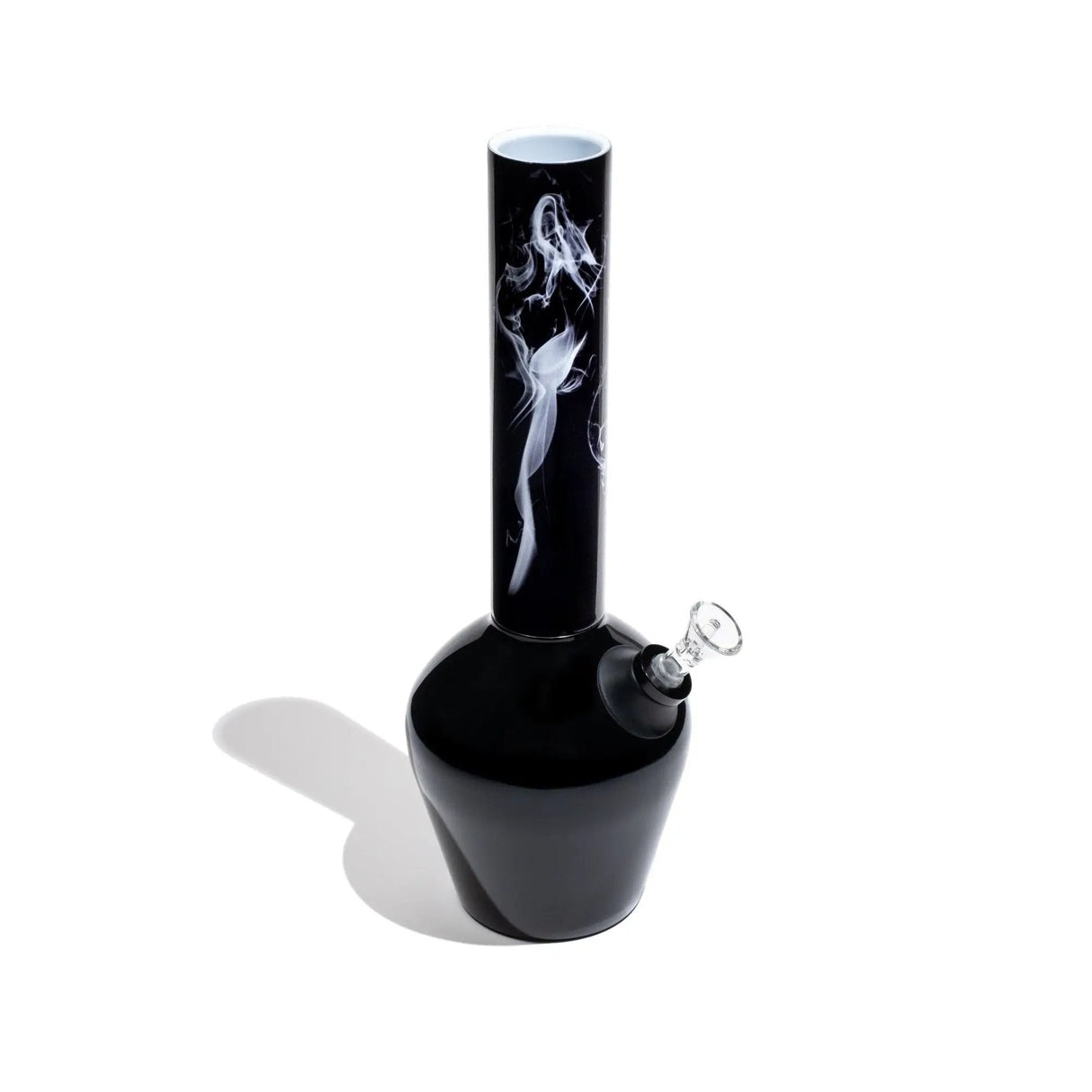 Chill Steel Pipes Mix & Match Gloss Black Base, Standard Size, Side View on White Background