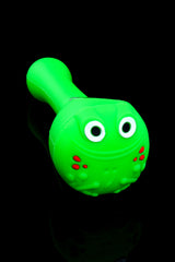 Silicone Character Hand Pipe “Critter Cap” – 4.5″