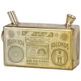 Death Row Records Boom Box Glass Blunt Bubbler | 5"