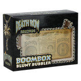 Death Row Records Boom Box Glass Blunt Bubbler | 5"