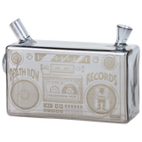 Death Row Records Boom Box Glass Blunt Bubbler | 5"