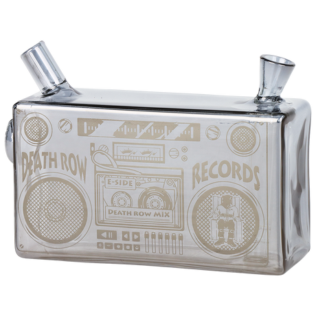 Death Row Records Boom Box Glass Blunt Bubbler | 5"