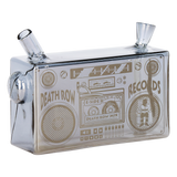 Death Row Records Boom Box Glass Blunt Bubbler | 5"
