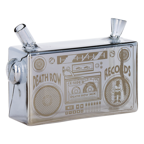 Death Row Records Boom Box Glass Blunt Bubbler | 5"