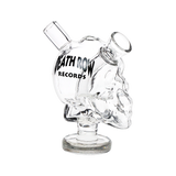 Death Row Records Skull Glass Blunt Bubbler | 2.75"