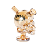 Death Row Records Skull Glass Blunt Bubbler | 2.75"
