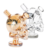 Death Row Records Skull Glass Blunt Bubbler | 2.75"