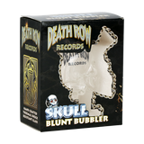 Death Row Records Skull Glass Blunt Bubbler | 2.75"