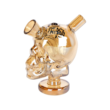 Death Row Records Skull Glass Blunt Bubbler | 2.75"