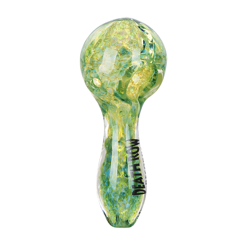 Death Row Records US Frit Glass Spoon Pipe | 4"