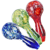Death Row Records US Frit Glass Spoon Pipe | 4"