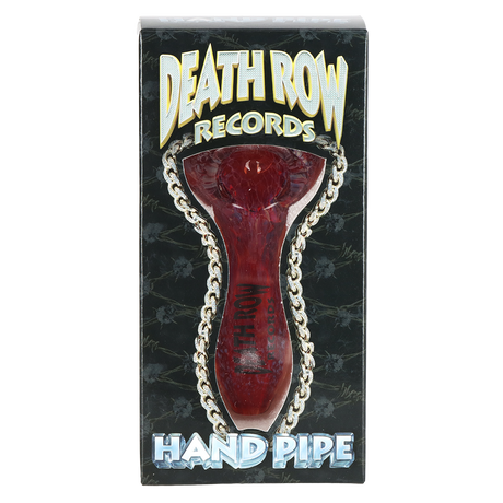 Death Row Records US Frit Glass Spoon Pipe | 4"