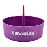 Debowler Ashtray w/ Cleaning Spike - Purple