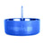Cobalt Blue Debowler Spiked Ashtray with built-in poker, front angle on white background