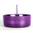 Royal Purple Debowler Spiked Ashtray, front view on a seamless white background