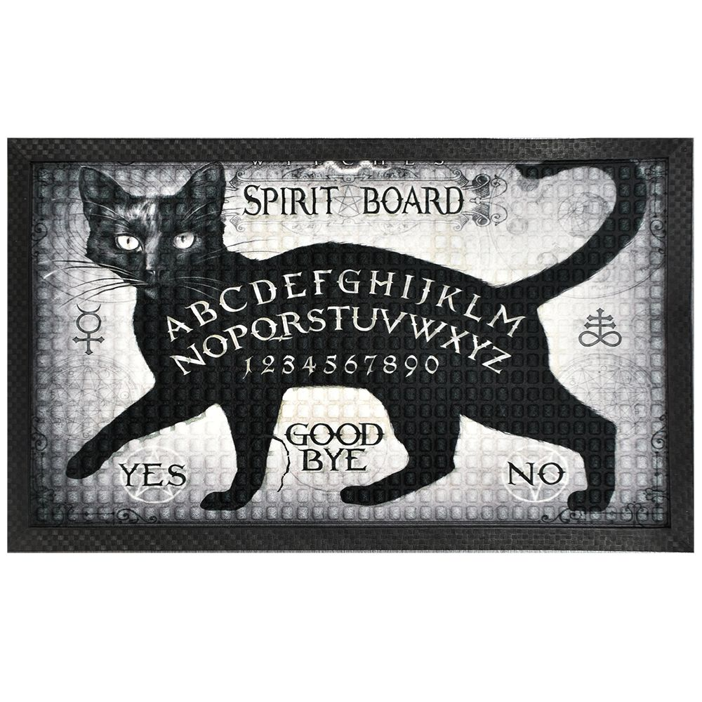 Decorative Door Mat | Ouija Cat | 18"x30"