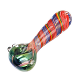 Delicious Dreams Glass Spoon Pipes | 4.5"-5" | Assorted Colors & Styles | 6ct Bundle