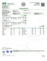 Delta Munchies THCP D8 Slushy Juice Vape Pen Certificate of Analysis document