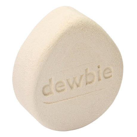 Dewbie Handmade Ceramic Humidifier Stone with Hemp, Front View on White Background