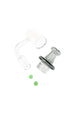 Quartz 14.5 mm Male Spinner Banger – Domeless – With Banger Beads