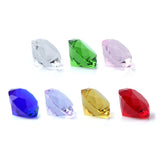 Assorted Diamond Cut Glass Carb Caps by The Stash Shack in Various Colors