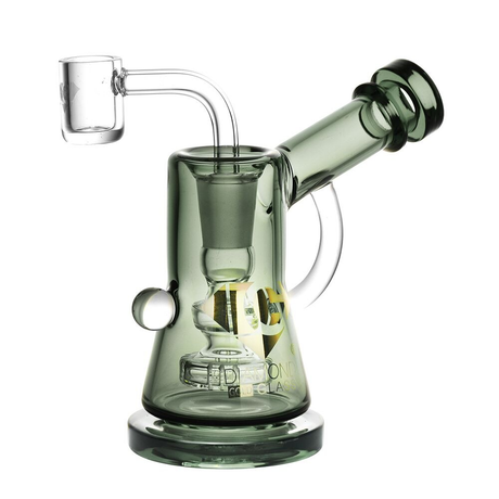 Diamond Glass Gold Ray Mini Dab Rig | 5" | 14mm F | Colors Vary