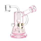 Diamond Glass Gold Ray Mini Dab Rig | 5" | 14mm F | Colors Vary