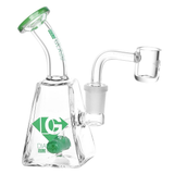 Diamond Glass Gold SP Mini Dab Rig | 5.25" | 14mm F | Colors Vary