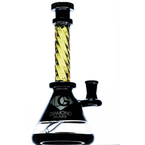 Diamond Glass - Twist Beaker | Online Headshop | Dank Geek