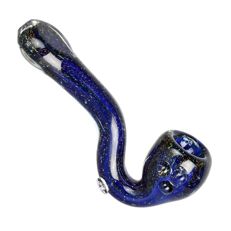 Dichro Dream Sherlock Hand Pipe, 5.25" Borosilicate Glass, Portable Design, For Dry Herbs