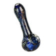 Dichro Dream Spoon Pipe, 4" Heavy Wall Borosilicate Glass, for Dry Herbs, Front View