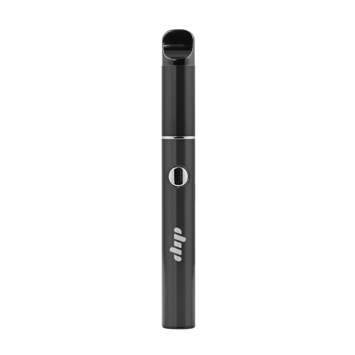 Dip Devices Lunar Vaporizer in Black - Compact Battery-Powered Concentrate Pen, Front View