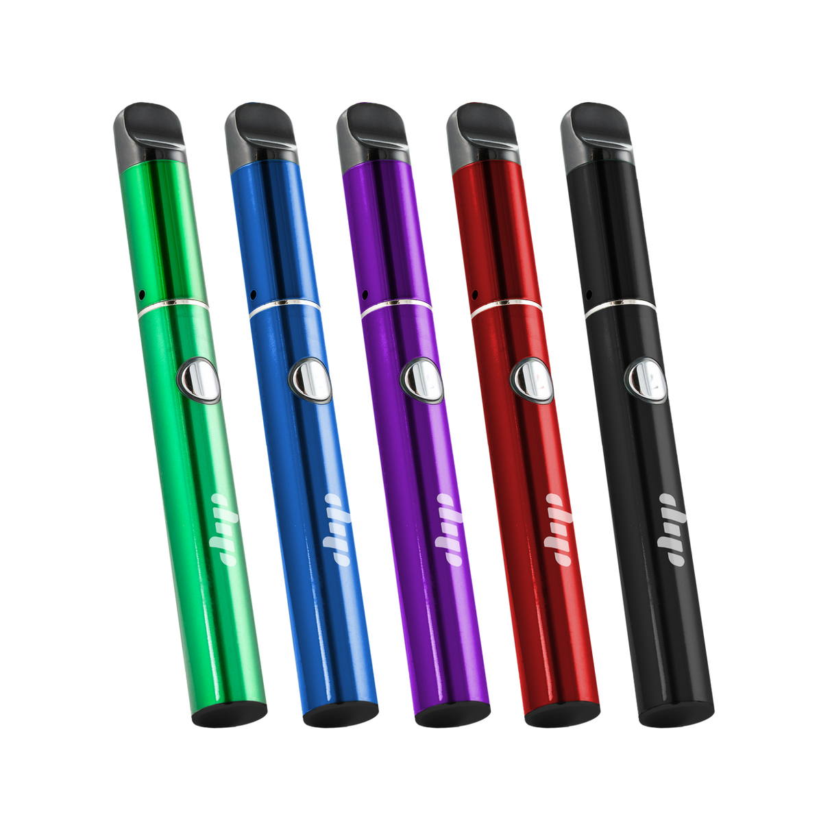 Dip Devices Lunar Vaporizer lineup, portable battery-powered for concentrates, front view on white