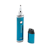 Dipper Vaporizer by Dip Devices in blue, for concentrates, with quartz tip, front view