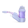 Puffco Proxy Vaporizer Silicone Travel Pack in Bloom color, side view on a white background