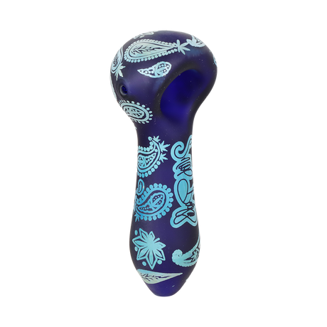 Dogg Lbs Engraved Hazely Glass Spoon Pipe | 4" | Colors Vary