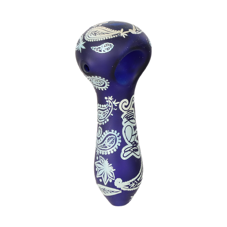Dogg Lbs Engraved Hazely Glass Spoon Pipe | 4" | Colors Vary